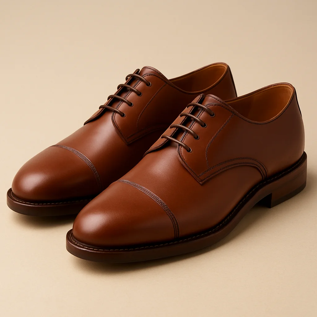 Chestnut Derby Shoes