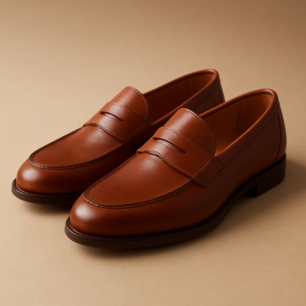 Cedar Penny Loafers